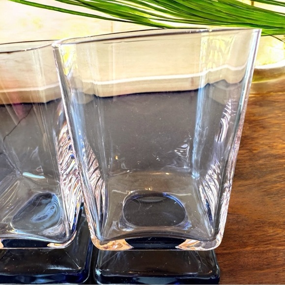 Vintage Disaronno Amaretto Square Cocktail Glasses – Set of 2 - Picture 6 of 9
